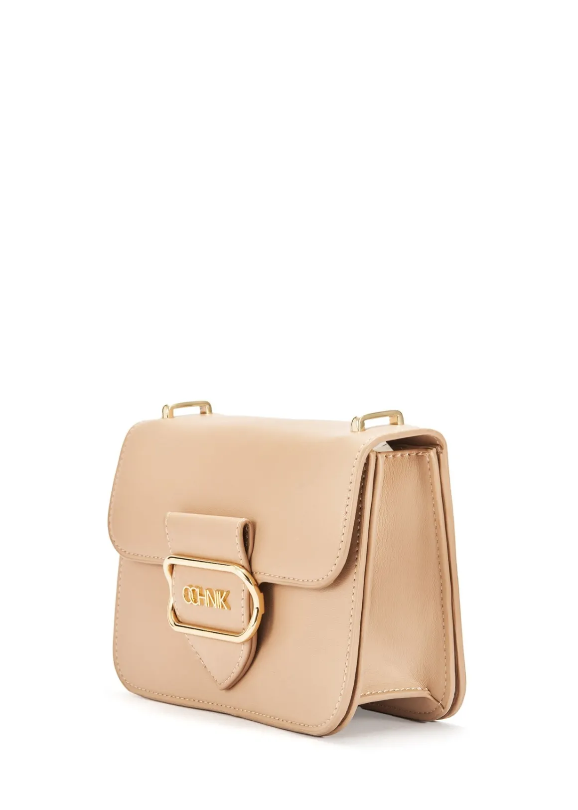 Beżowa mała torebka damska