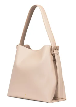 Beżowa torebka damska shopper
