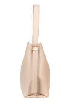 Beżowa torebka damska shopper