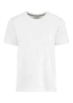 Biały T-shirt męski z bawełny