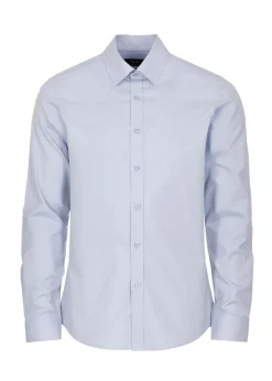 Błękitna elegancka koszula męska
