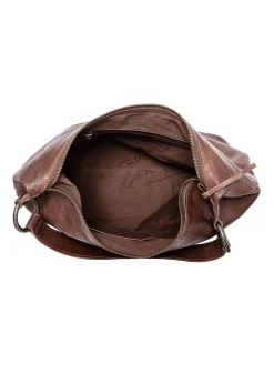 Brązowa torebka damska hobo