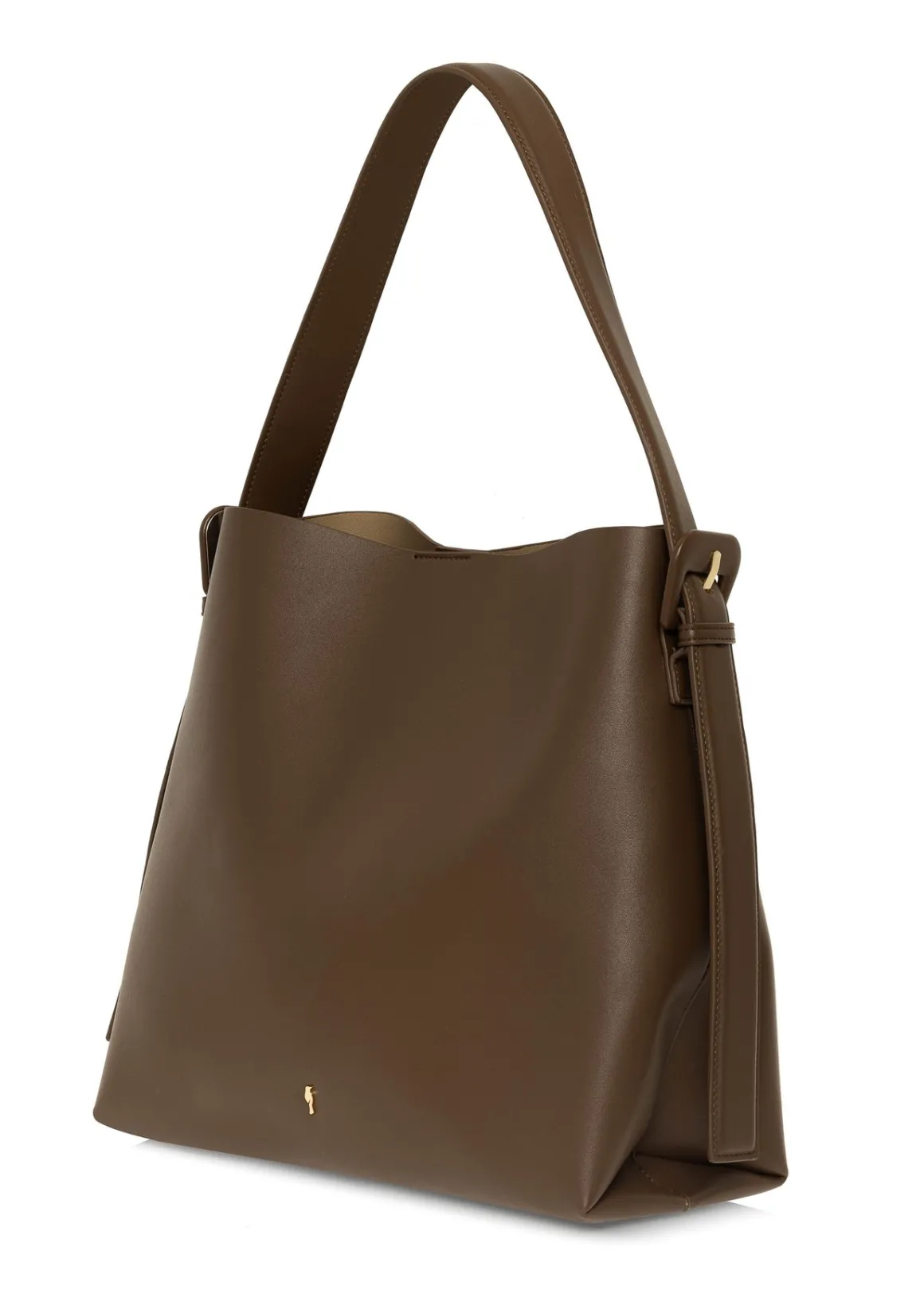 Brązowa torebka damska shopper