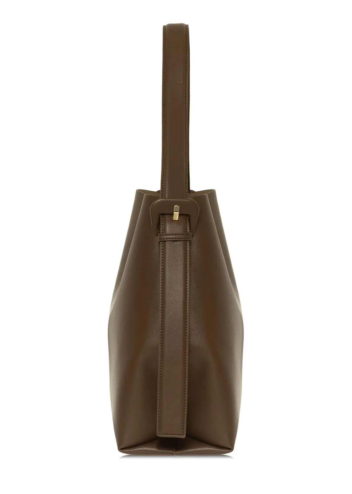 Brązowa torebka damska shopper