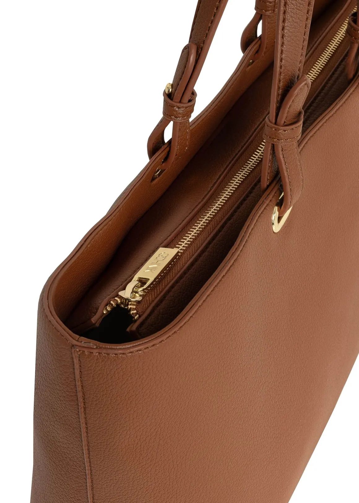 Brązowa torebka shopper damska