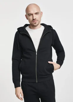 Czarna bluza męska z bawełny