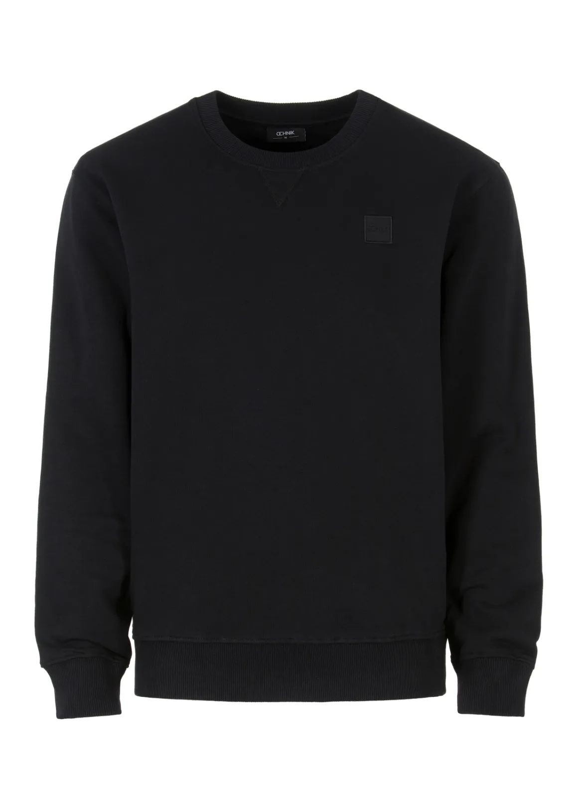 Czarna bluza męska z logo