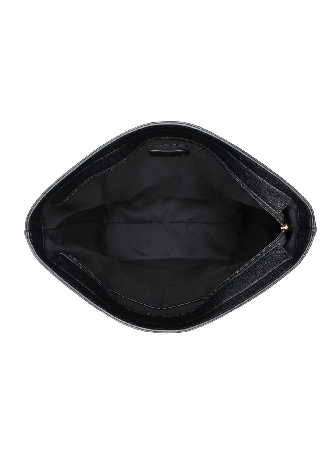 Czarna damska torebka shopper