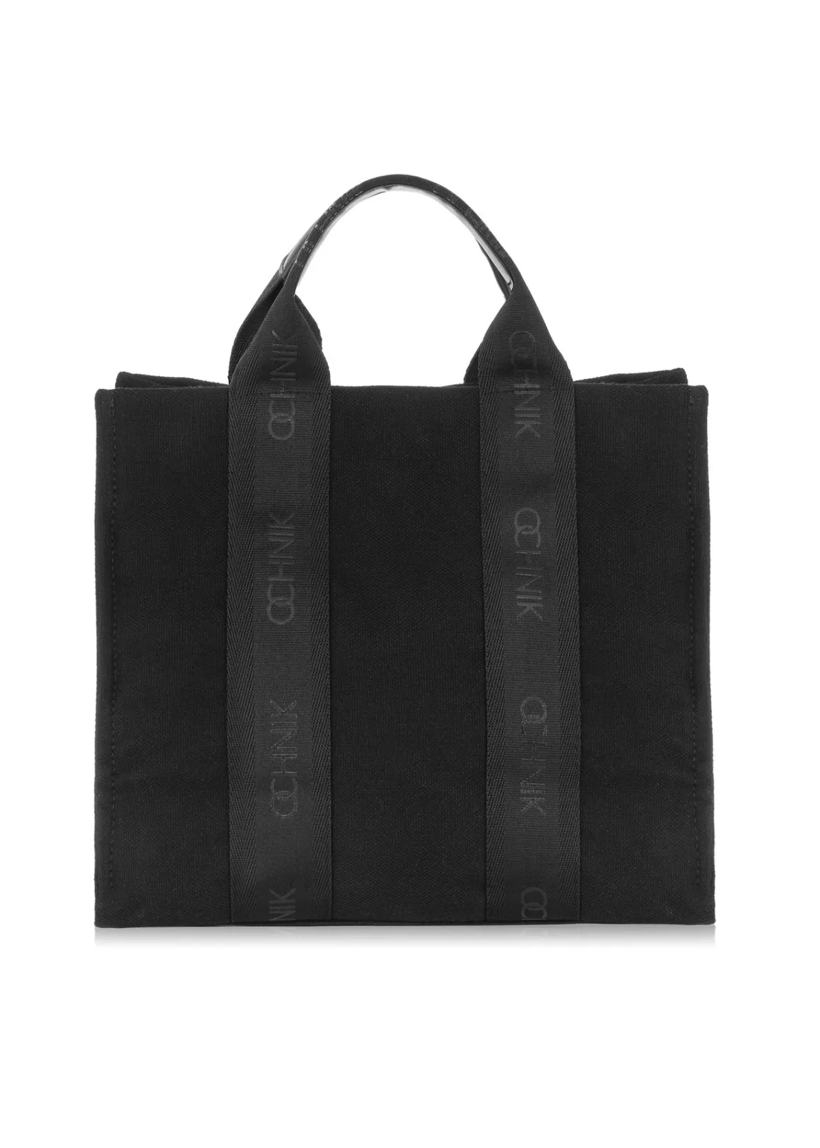 Czarna damska torebka typu tote bag