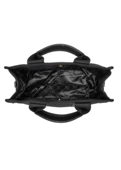 Czarna damska torebka typu tote bag