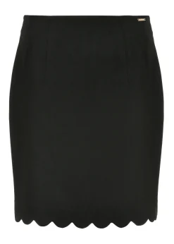 Czarna spódnica mini
