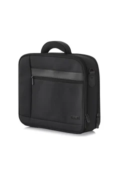Czarna torba na laptopa