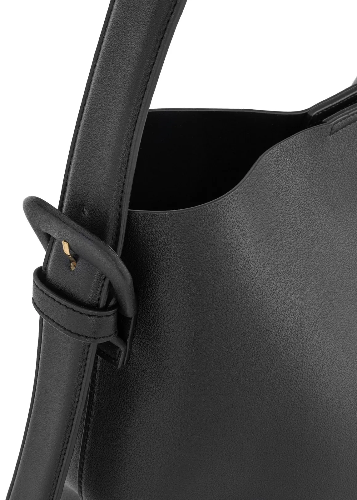 Czarna torebka damska shopper