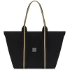 Czarna torebka shopper damska