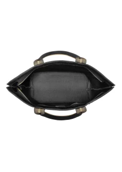 Czarna torebka shopper damska