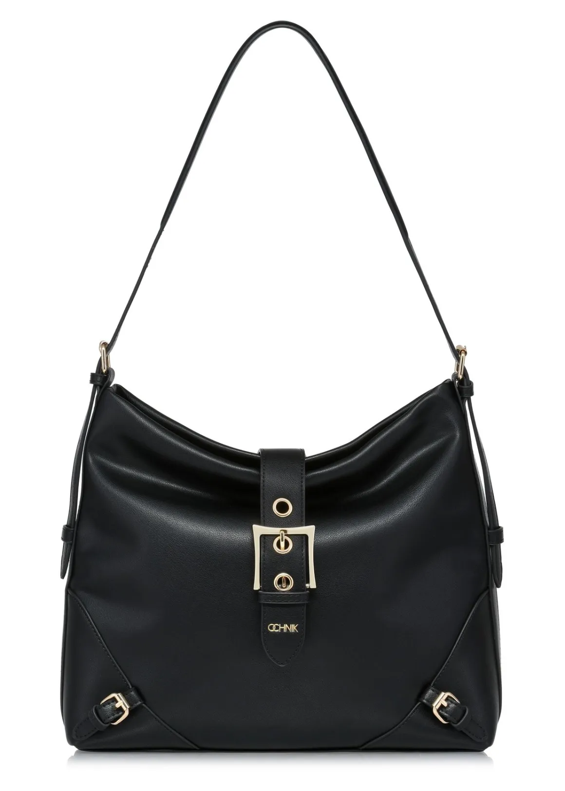 Czarna torebka shopper damska