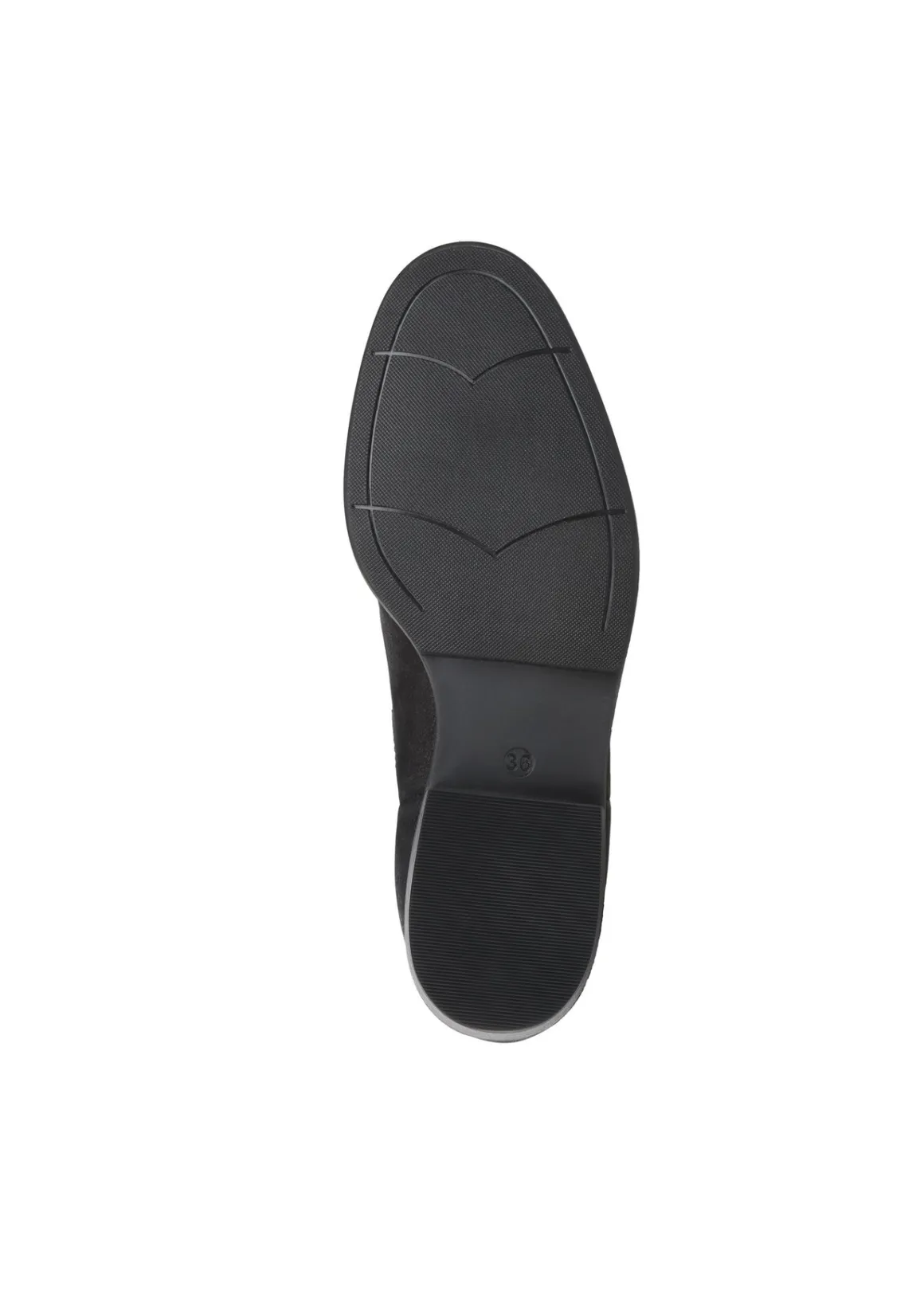 Czarne skórzane buty damskie
