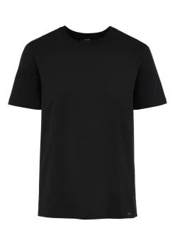 Czarny bawełniany t-shirt męski