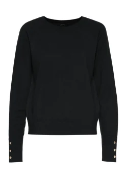 Czarny sweter damski
