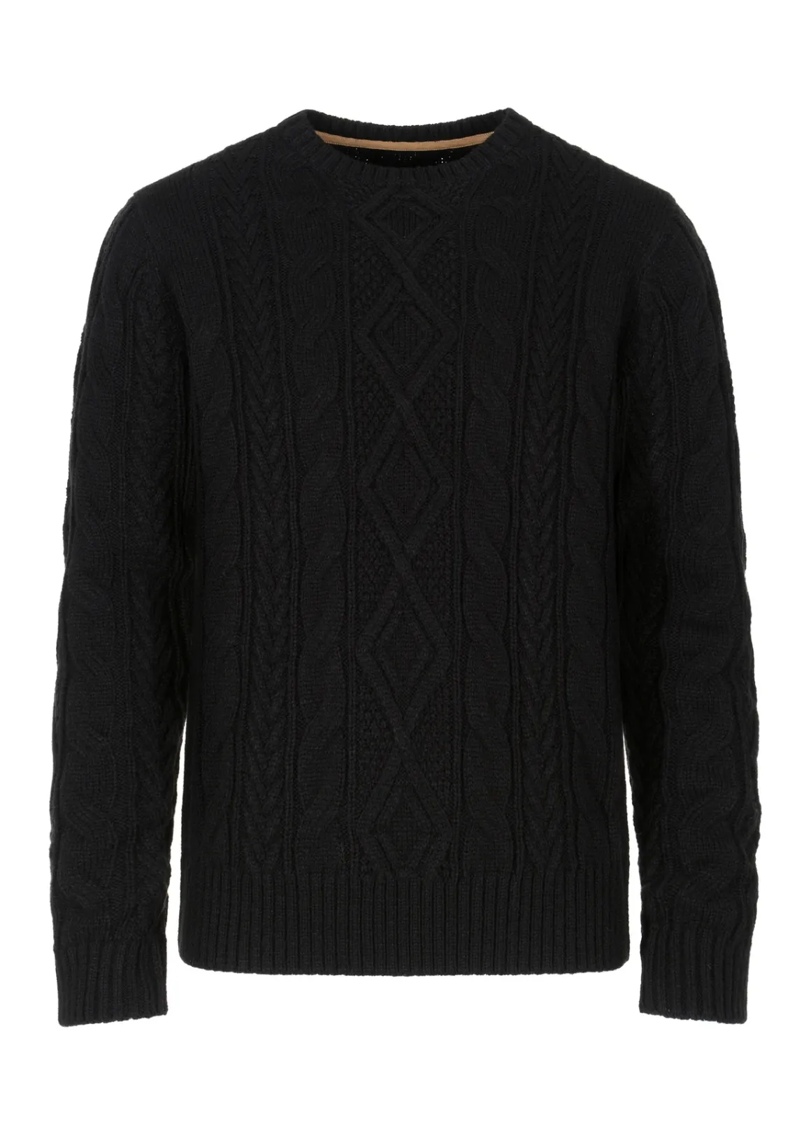 Czarny sweter męski