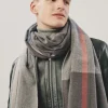 Duży szalik zimowy męski