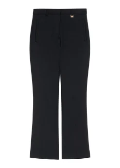 Eleganckie spodnie damskie w kant