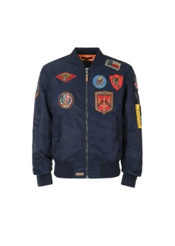 Granatowa kurtka męska Top Gun
