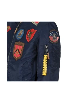 Granatowa kurtka męska Top Gun