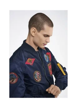 Granatowa kurtka męska Top Gun