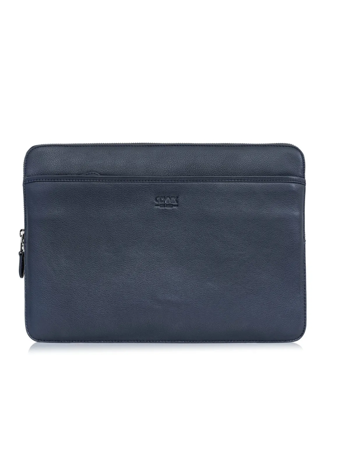Granatowa teczka męska na laptopa