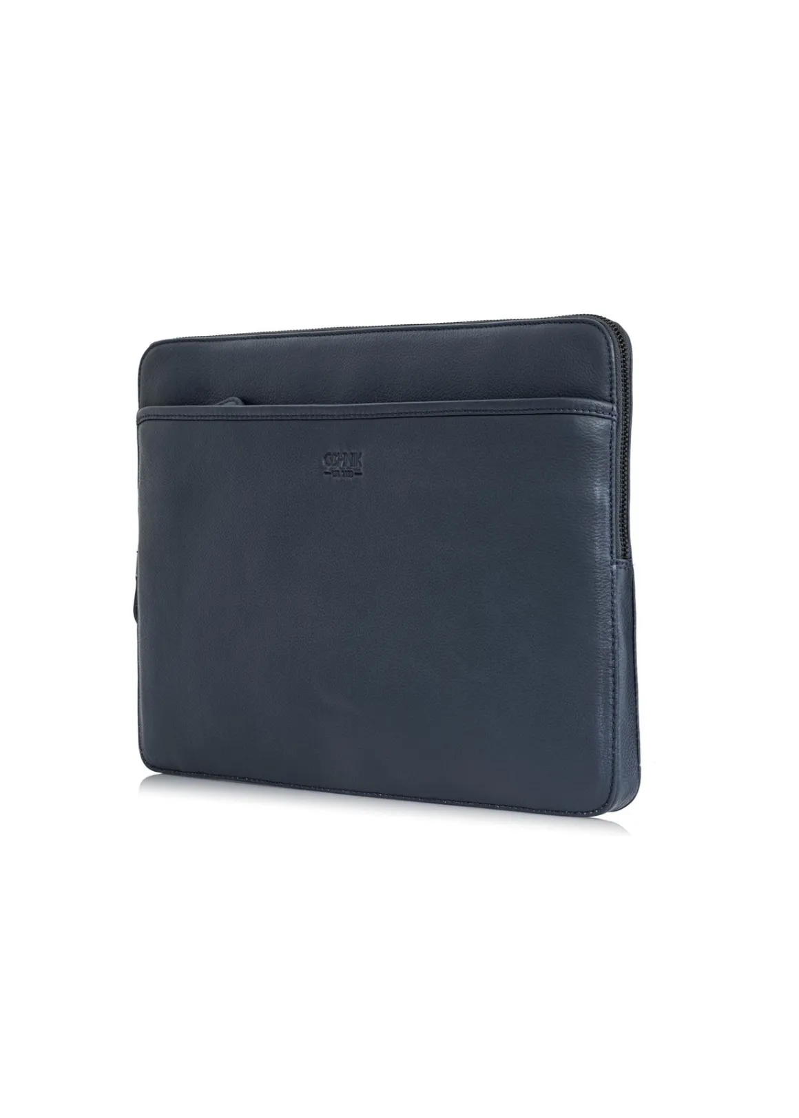 Granatowa teczka męska na laptopa
