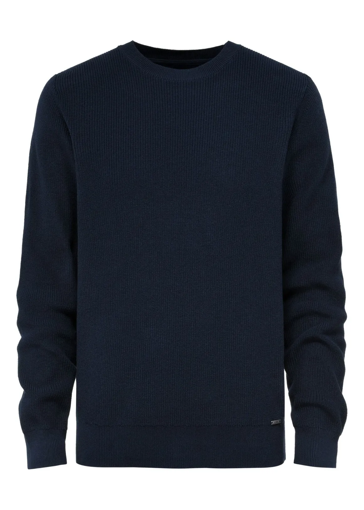 Granatowy sweter męski
