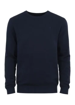 Granatowy sweter męski basic