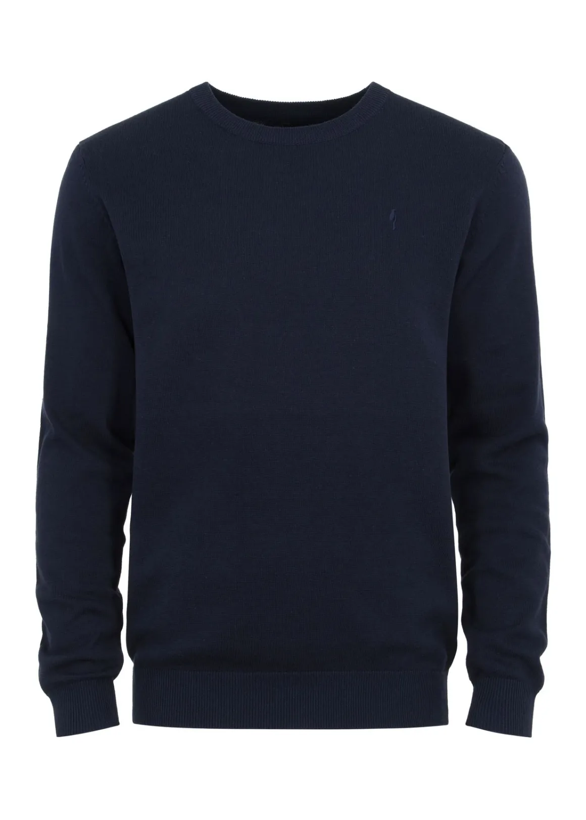 Granatowy sweter męski basic