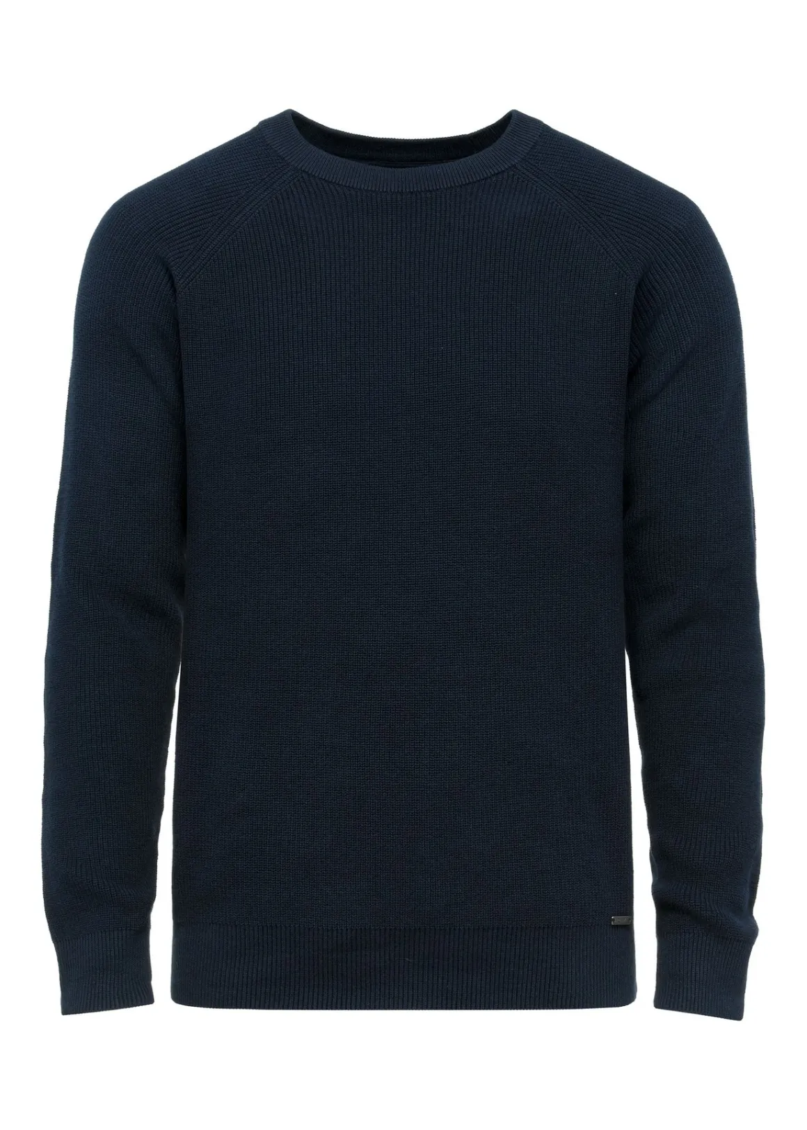 Granatowy sweter męski bawełniany