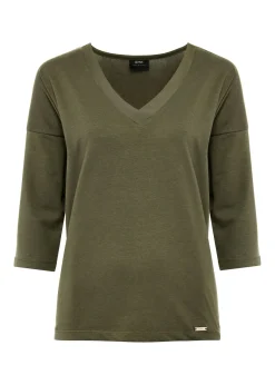 Khaki bluzka damska