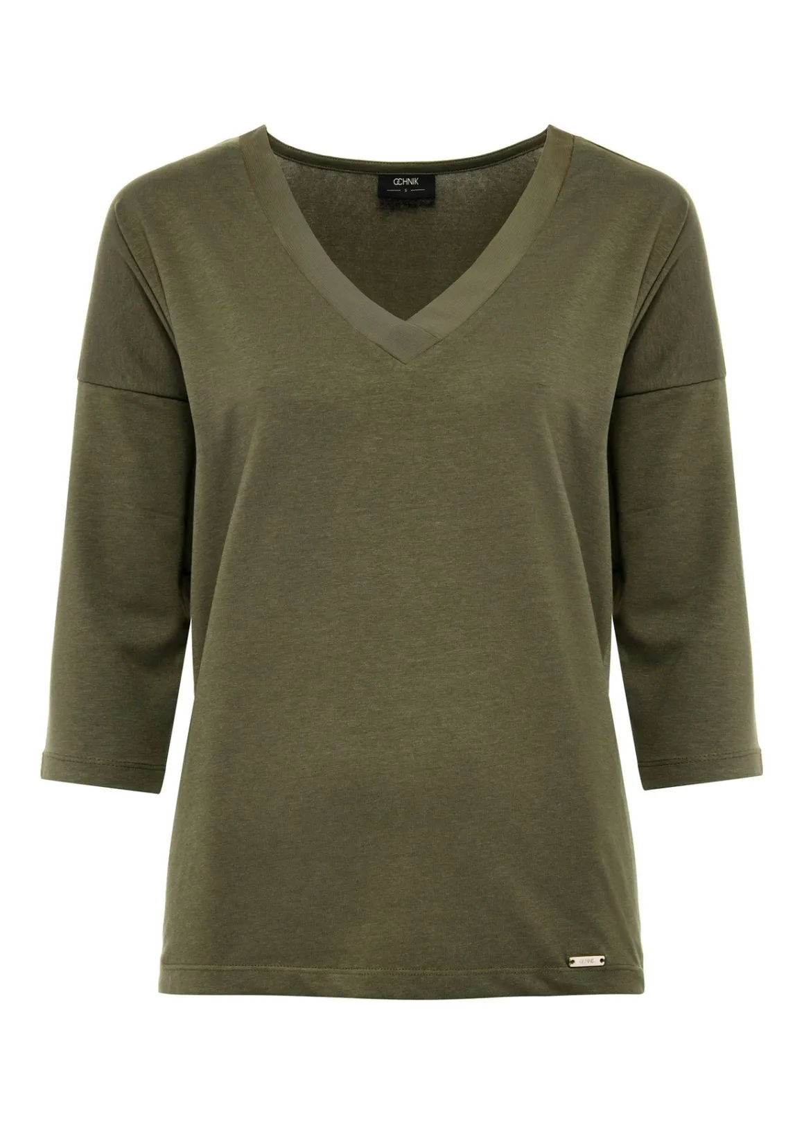 Khaki bluzka damska
