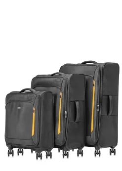 Komplet walizek na kółkach 19"/24"/28"