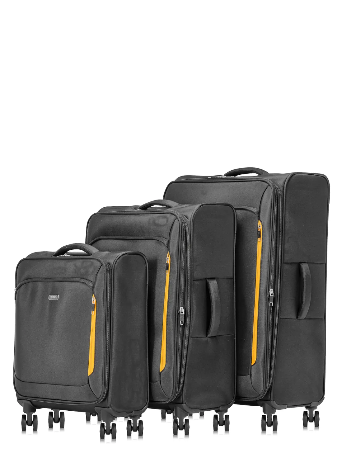 Komplet walizek na kółkach 19"/24"/28"
