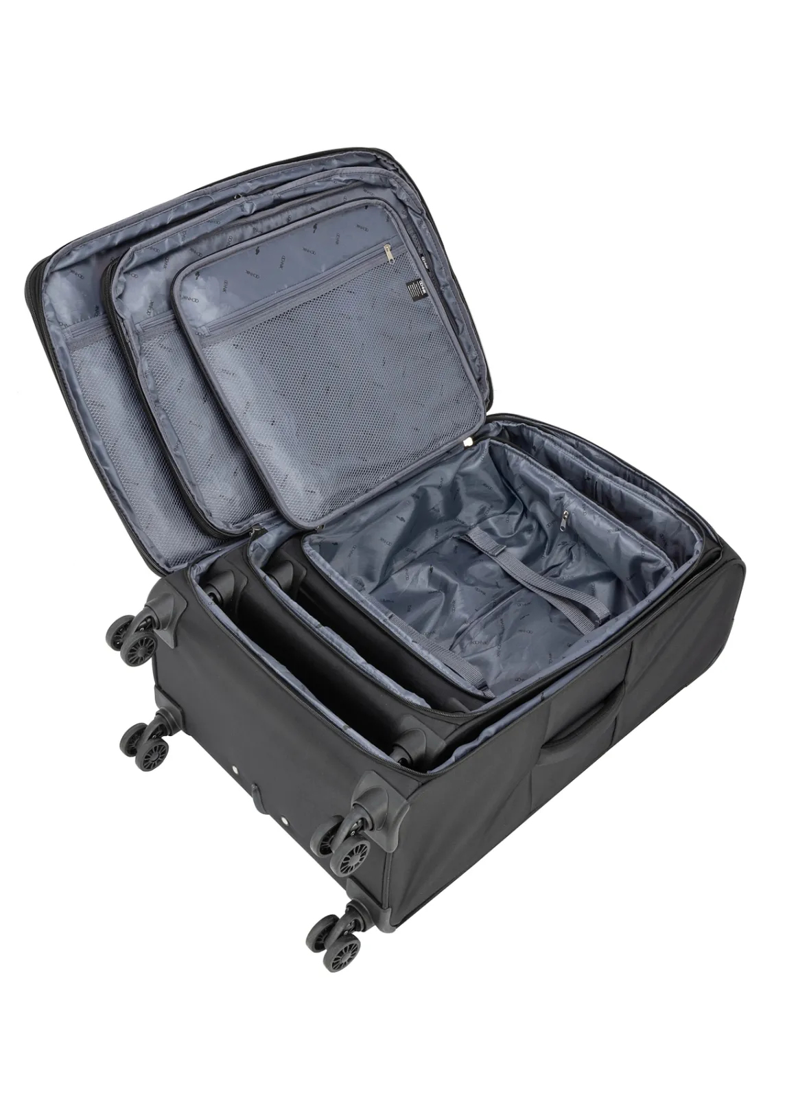 Komplet walizek na kółkach 19"/24"/28"