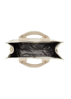 Kremowa damska torebka typu tote bag
