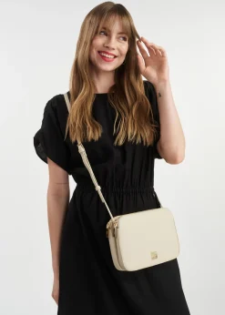 Kremowa torebka damska na ramię