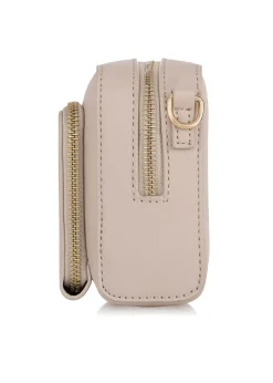Mała beżowa torebka cross body
