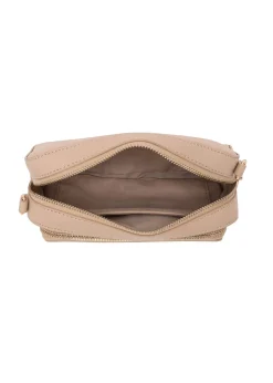 Mała torebka cross body w kolorze beżowym