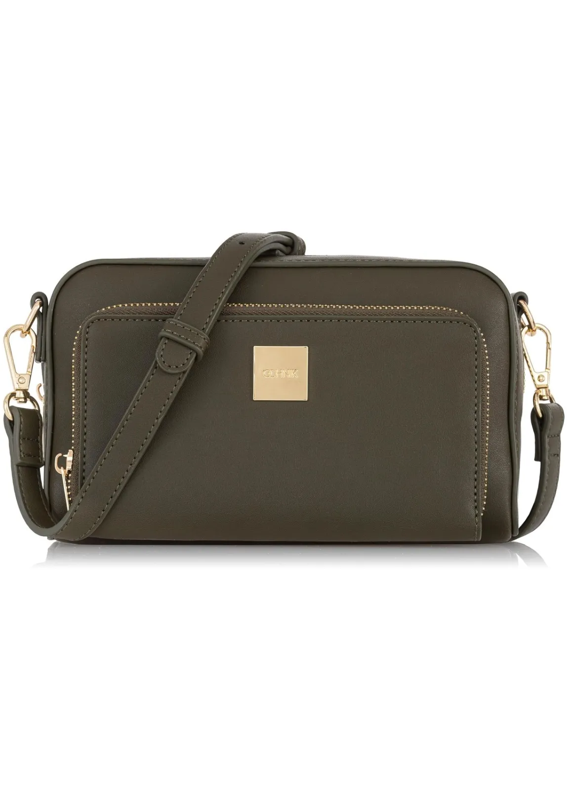 Mała torebka cross body w kolorze khaki