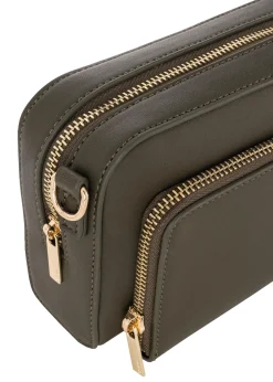 Mała torebka cross body w kolorze khaki