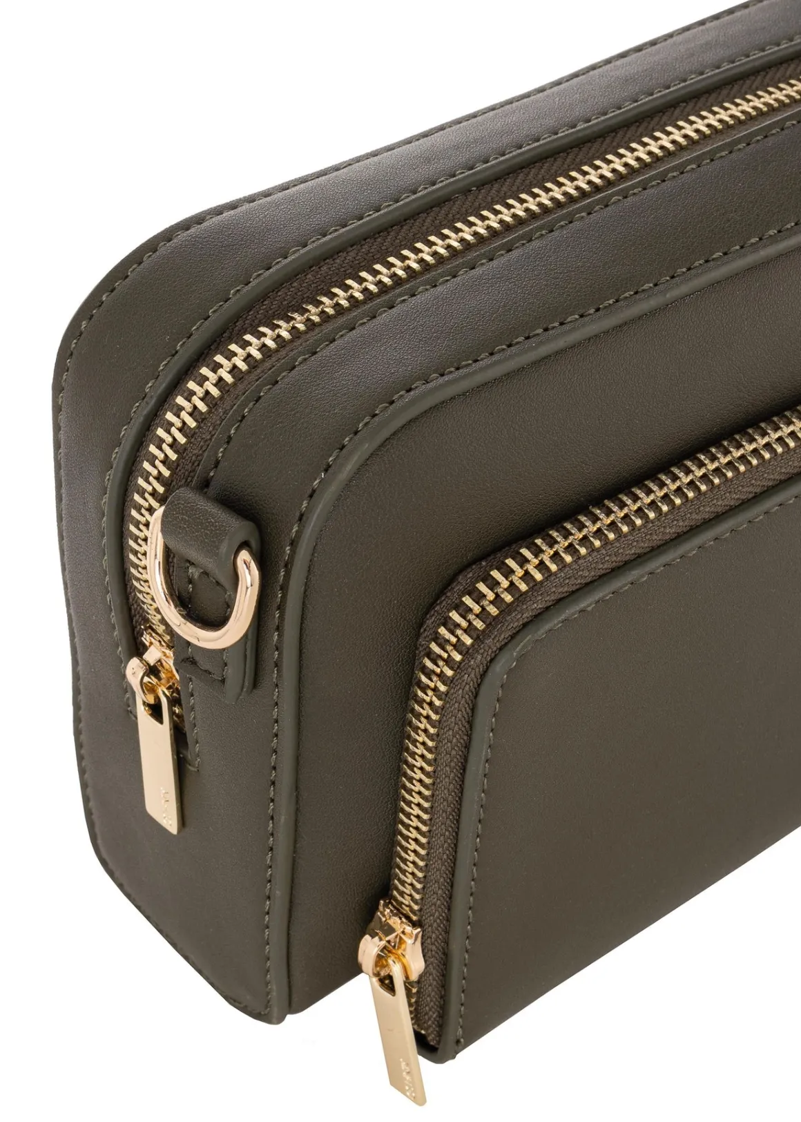 Mała torebka cross body w kolorze khaki