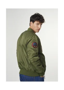 Oliwkowa kurtka męska Top Gun