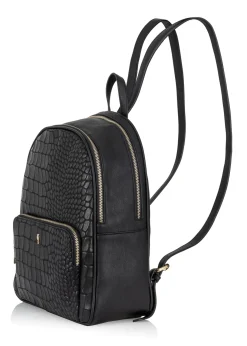 Plecak damski w stylu croco