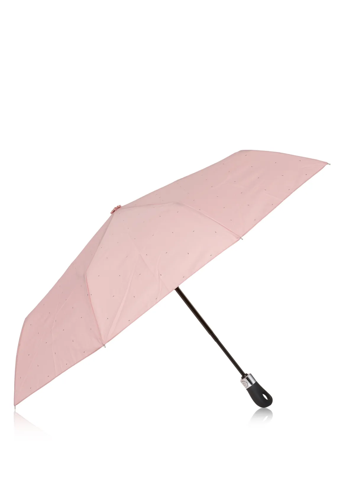 Składany parasol damski w kolorze różowym